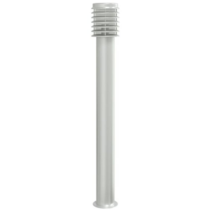 Lampadaire d'extérieur 110 cm Acier inoxydable Argenté