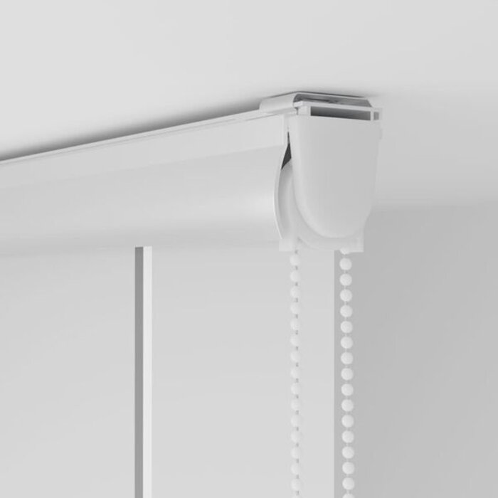 Rideau de douche à cassette vidaXL 160x240 cm Tissu 156 cm PEVA Carré