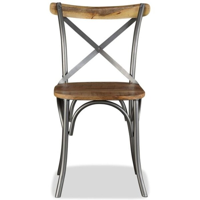 Lot de 2 Chaises Manguier Massif Industriel - Jusqu'à 35% de réduction
