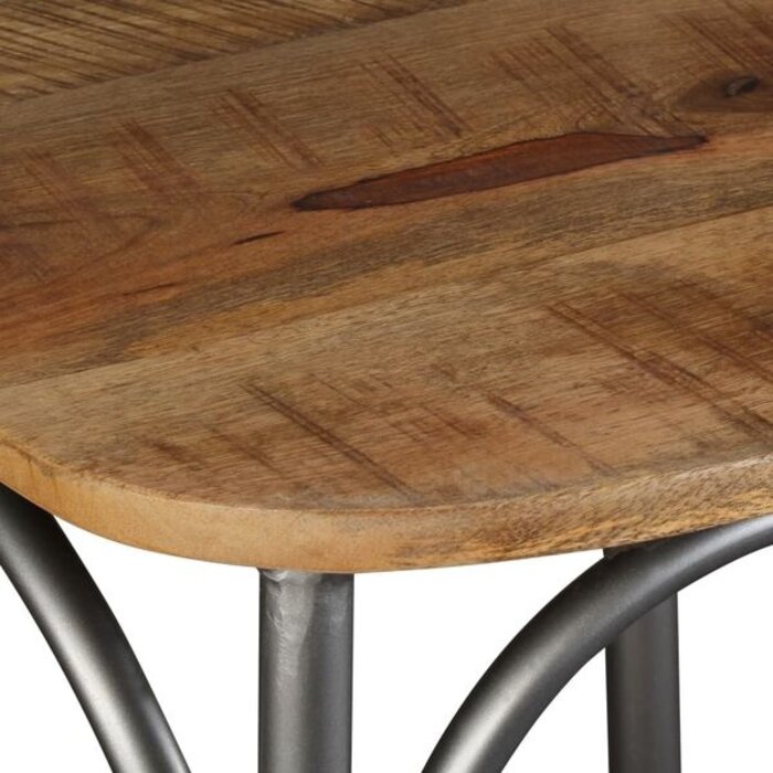 Lot de 2 Chaises Manguier Massif Industriel - Jusqu'à 35% de réduction