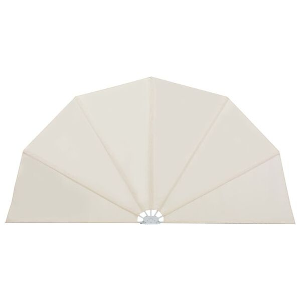 Paravent pliable 160 cm Crème pour terrasse - Jusqu'à 35% de réduction