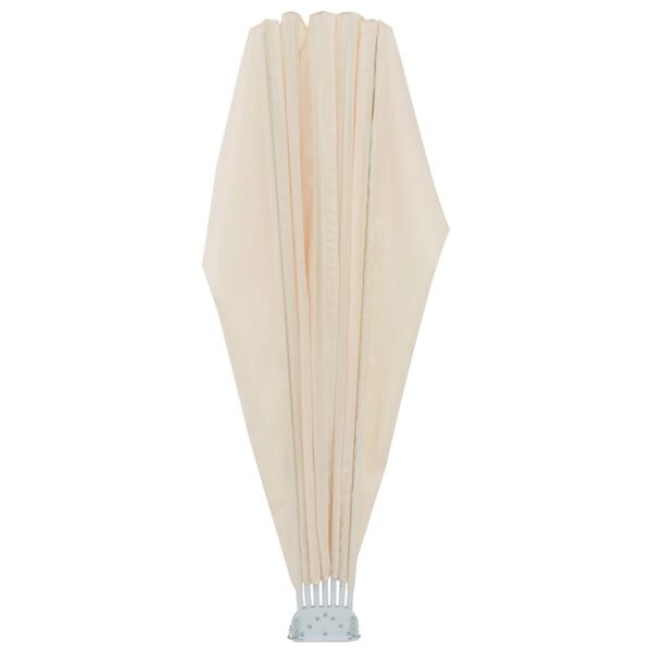 Paravent pliable 160 cm Crème pour terrasse - Jusqu'à 35% de réduction