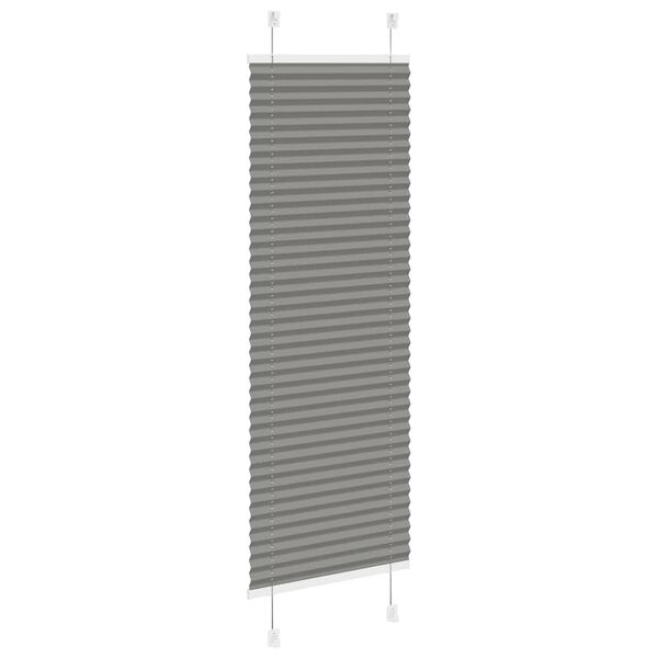 Store plissé anthracite 45x100 cm pour intérieur - Jusqu'à -35% !