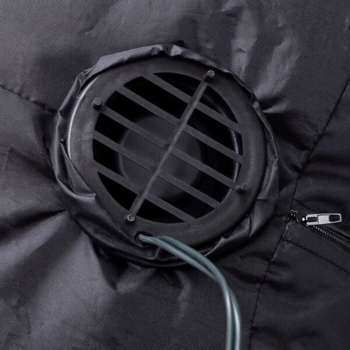 Père Noël Gonflable 240 cm - Polyester et Plastique