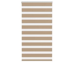 Store Vénitien Zébra 90x150 cm polyester sable, largeur tissu 85.9 cm