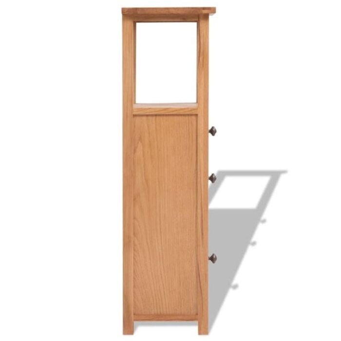 Meuble d'angle Chêne Massif 94cm - Rangement Haut | Jusqu'à 35% de réduction