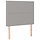 Ensemble de 2 Têtes de lit Tissu Gris Clair | Jusqu'à 35% de réduction !