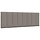 Coussin Tête de Lit "Hanko" 140 cm Taupe - Confort Douillet | Jusqu'à -35%
