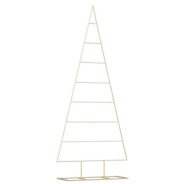 Arbre de Noël décoratif en métal noir 210 cm - Jusqu'à 35% de réduction