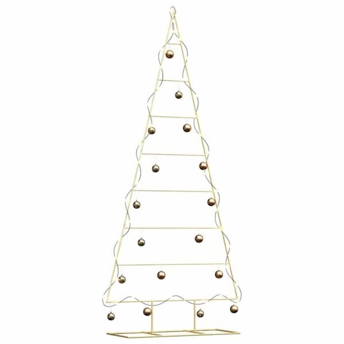 Arbre de Noël décoratif en métal noir 210 cm - Jusqu'à 35% de réduction