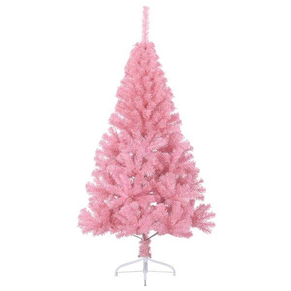 Sapin de Noël rose demi-cercle 150cm - Jusqu'à 35% de réduction