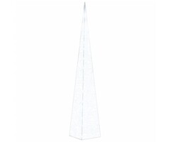 Cône lumineux décoratif LED 120 cm Acrylique Blanc froid