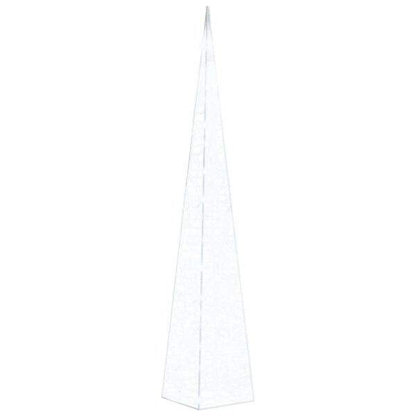 Cône Lumineux LED 120cm Blanc Froid Acrylique - Jusqu'à -35%