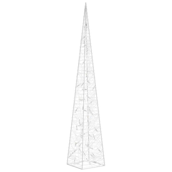 Cône Lumineux LED 120cm Blanc Froid Acrylique - Jusqu'à -35%