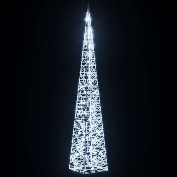 Cône Lumineux LED 120cm Blanc Froid Acrylique - Jusqu'à -35%