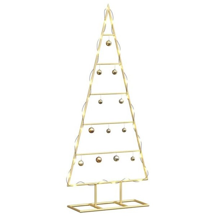 Arbre de Noël Métal Noir 90cm DIY Moderne - Jusqu'à -35% de Réduction