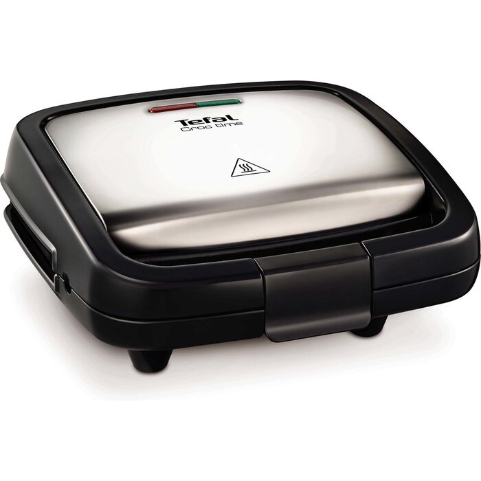 Appareil à Toast/Grill 700W - Acier Inox - Anti-adhésif - Jusqu'à 35% de réduction