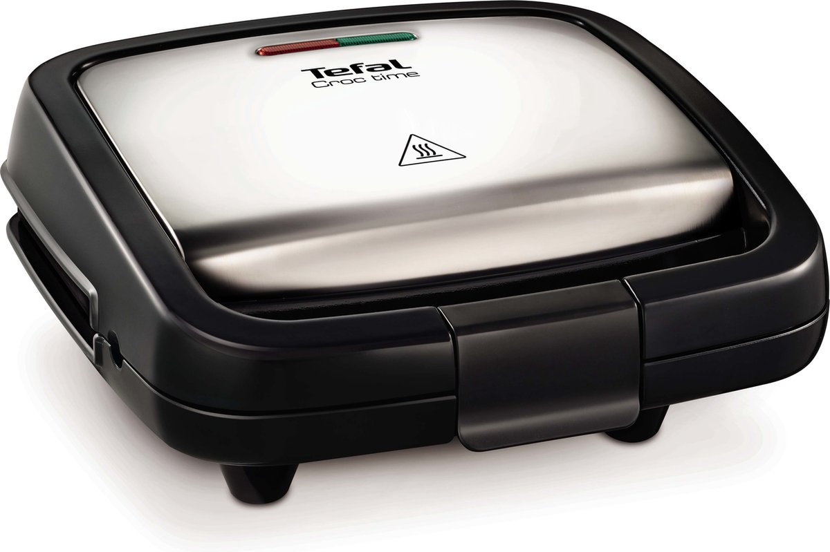 Appareil à Toast/Grill 700W - Acier Inox - Anti-adhésif - Jusqu'à 35% de réduction