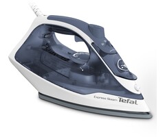 Fer à repasser à vapeur - 2400W - Blanc/Gris/Bleu