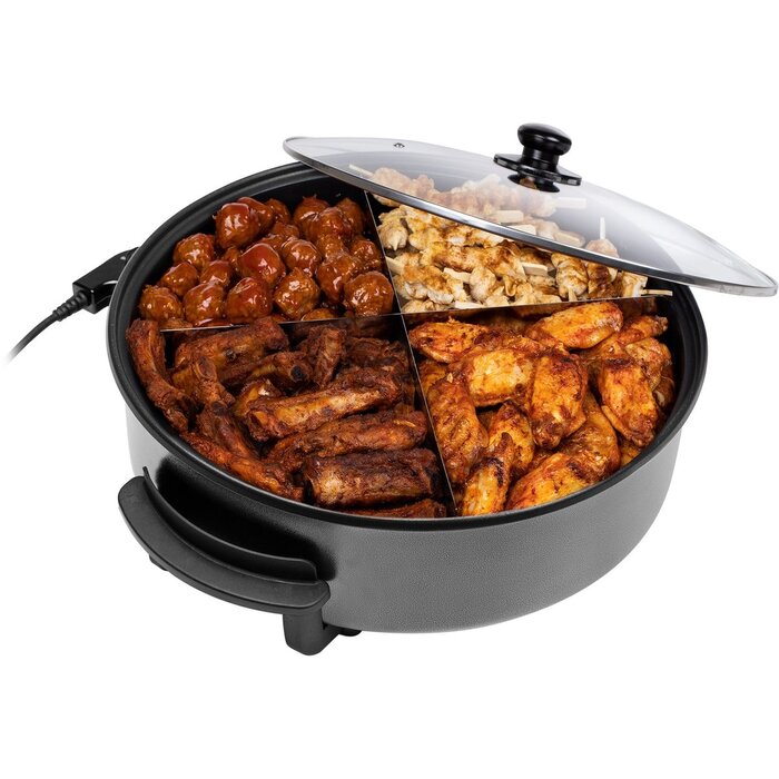 Poêle Électrique Polyvalente Ø40cm, 1500W - Jusqu'à -35%