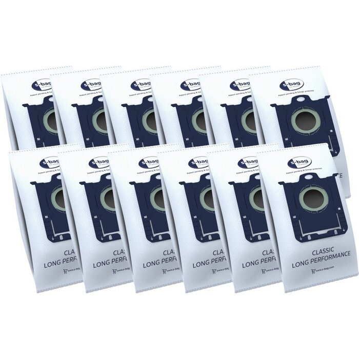 Sacs Aspirateur Synthétiques (x12) - Long Performance