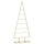 Sapin de Noël décoratif en métal noir 125 cm - Style moderne et personnalisable