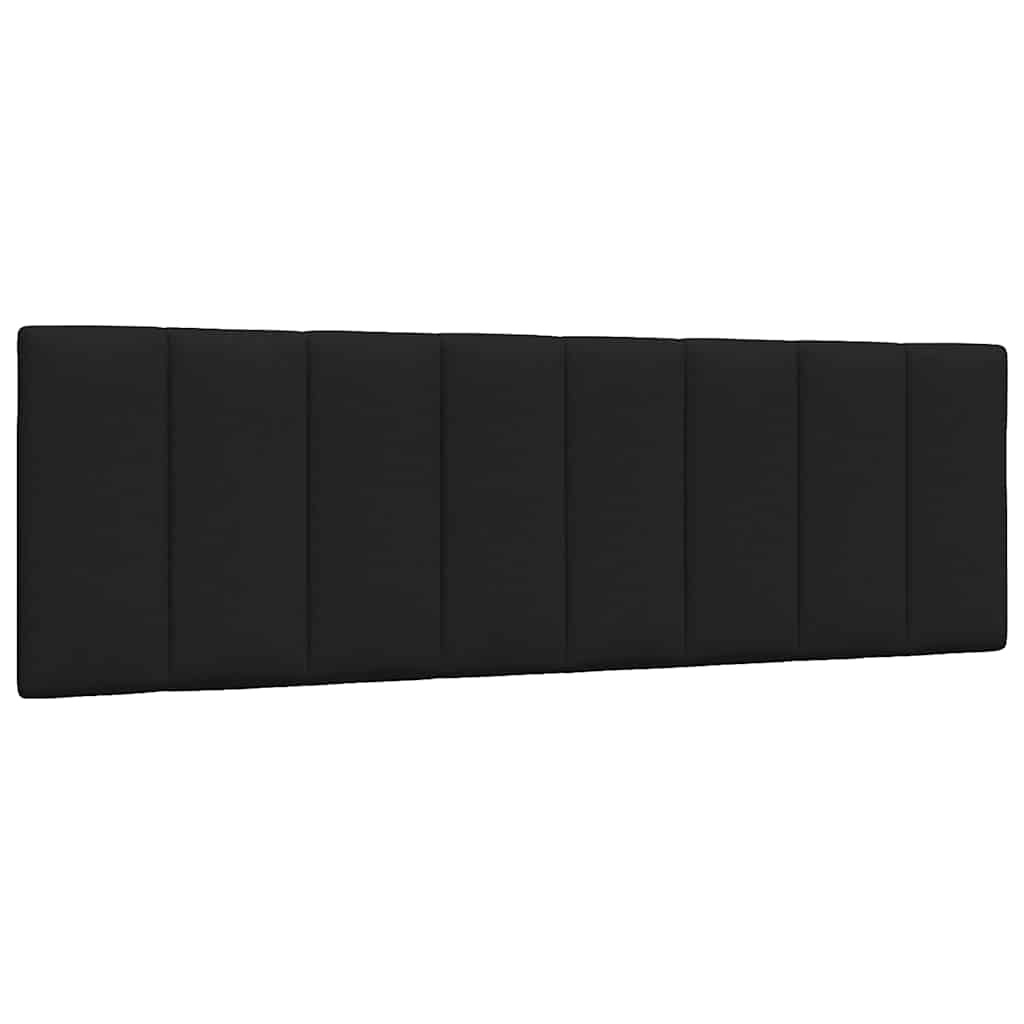 Structure de lit "Hanko" Tissu Noir 160x200 cm - Jusqu'à 35% de Réduction