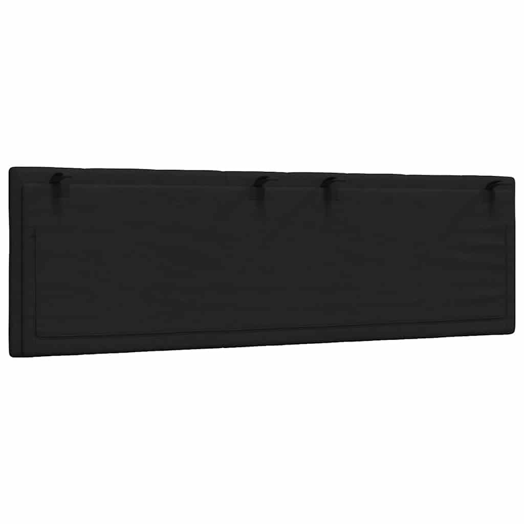 Structure de lit "Hanko" Tissu Noir 160x200 cm - Jusqu'à 35% de Réduction
