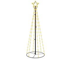 Sapin de Noël Conique avec 108 LED Blanc Chaud 70x180 cm - Article Outlet