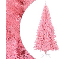Sapin de Noël Artificiel Rose 180 cm PVC avec Pied