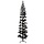 Sapin de Noël Artificiel Demi-Slim Noir 240cm - Jusqu'à 35% de réduction !