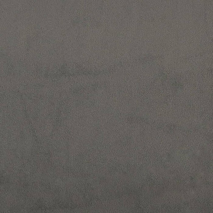 Tête de lit Velours Gris Foncé 103x23x78/88 cm – Article Outlet