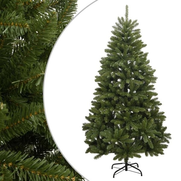 Sapin de Noël Artificiel Articulé 180cm, Vert - Jusqu'à 35% de Réduction