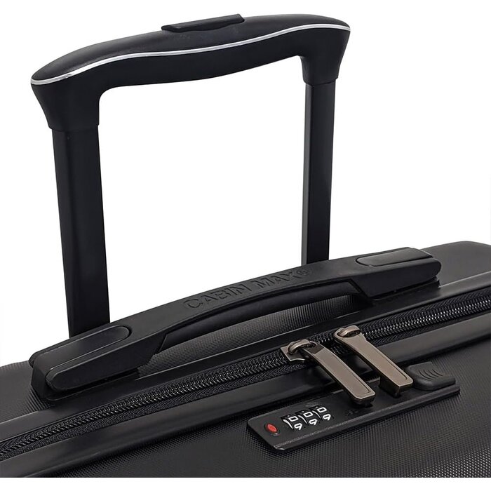 Valise Cabine 55x40x20cm, Coque Rigide ABS, 8 Roues, Serrure Intégrée