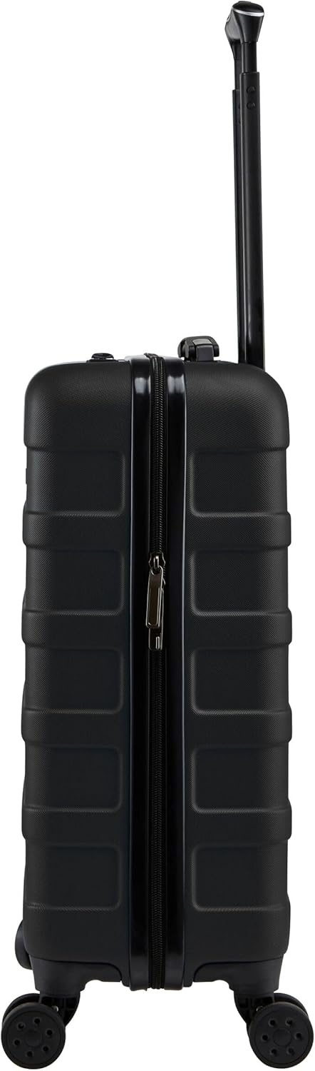 Valise Cabine 55x40x20cm, Coque Rigide ABS, 8 Roues, Serrure Intégrée