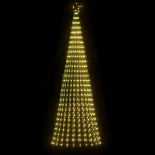 Sapin de Noël LED 300cm Blanc Chaud 688 LED - Jusqu'à 35% de réduction