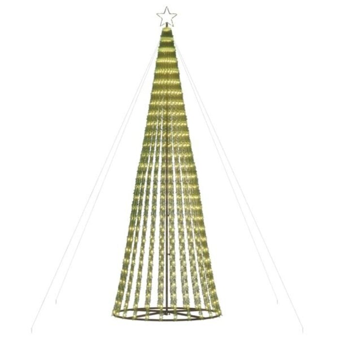 Sapin de Noël LED 300cm Blanc Chaud 688 LED - Jusqu'à 35% de réduction