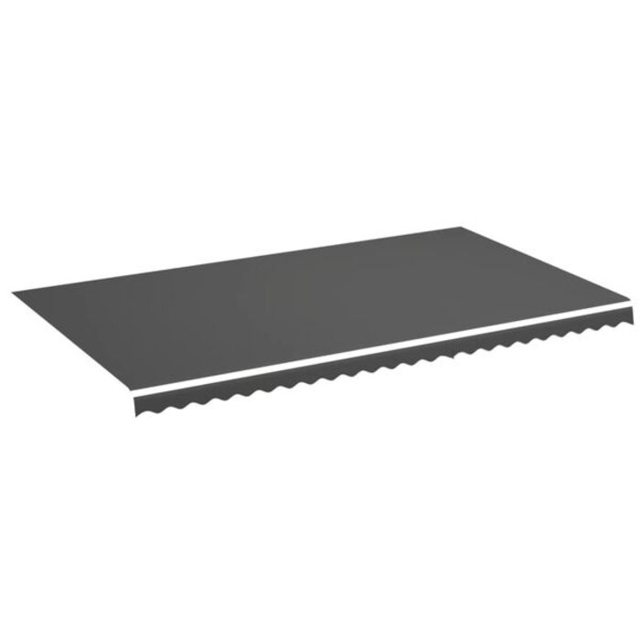 Toile de remplacement pour store banne 6x3.5m Anthracite - Jusqu'à -35%
