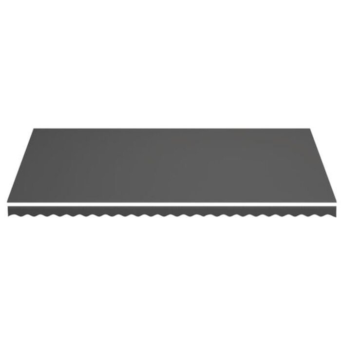 Toile de remplacement pour store banne 6x3.5m Anthracite - Jusqu'à -35%