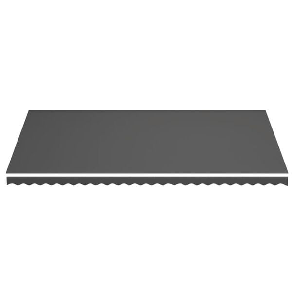 Toile de remplacement pour store banne 6x3.5m Anthracite - Jusqu'à -35%
