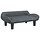 Banc pour enfants velours gris - Jusqu'à 35% de remise !