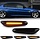 Clignotants Latéraux Dynamiques LED Ambre avec Boîtier Fumé, Sans Erreur ODB, Lot de 2, pour BMW E46, E36, E90, E60, E81, E82, E87, E88, E92, E93, E84, E83, E53
