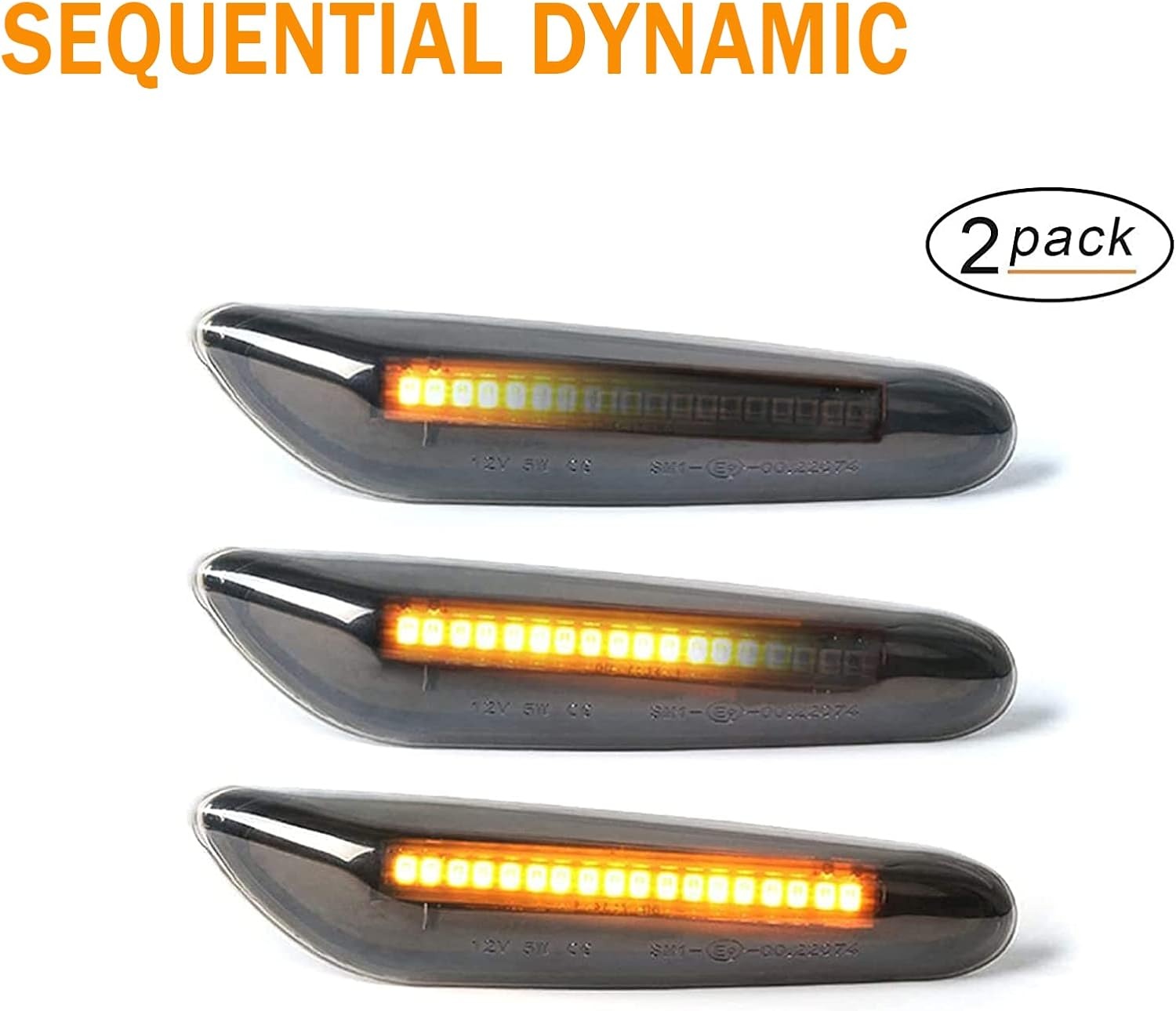Clignotants LED Dynamiques Ambre Fumé - Jusqu'à 30% de Réduction !