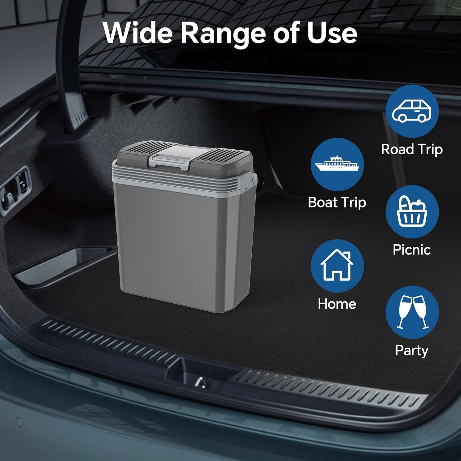 Glacière Voiture 24L Auto Portable | Économisez jusqu'à -35%