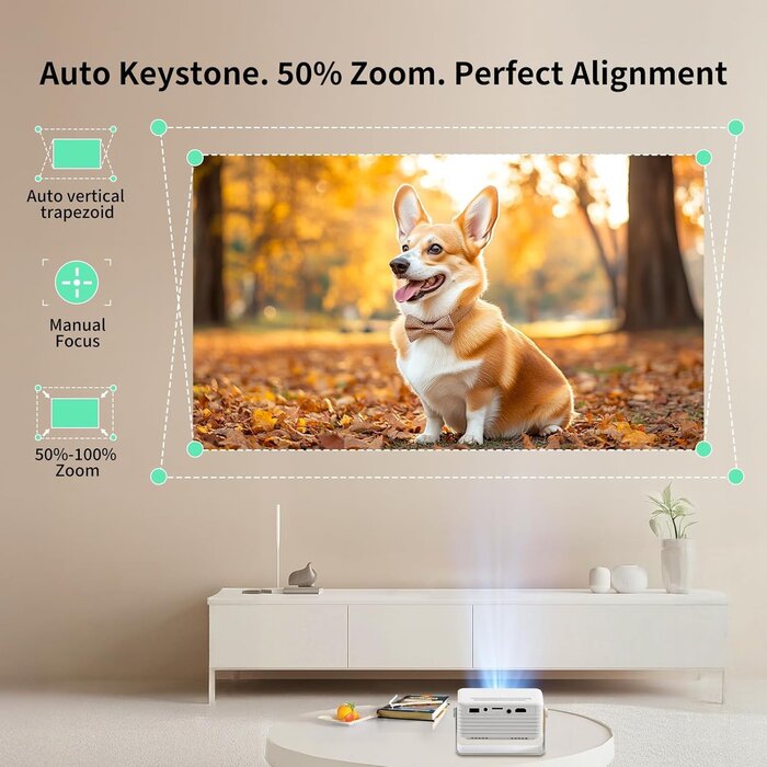 Mini-projecteur Portable Full HD - Votre cinéma, jusqu'à 30% de réduction