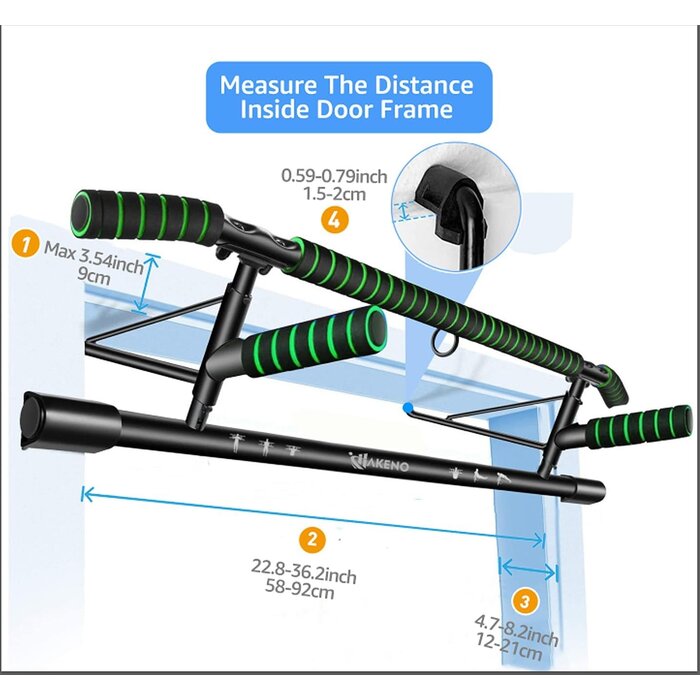 Barre de traction porte sans vis & bande suspension - Jusqu'à -30% !