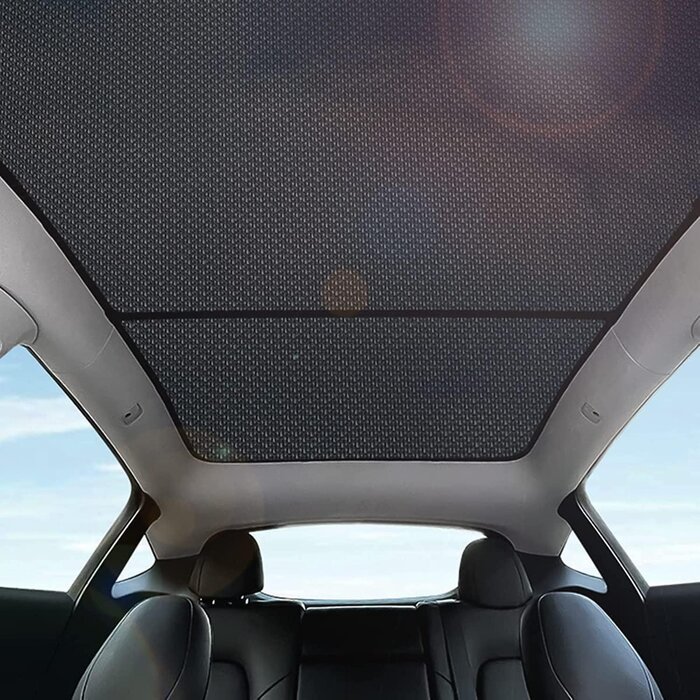 Pare-soleil toit Model Y - Anti-UV & Chaleur - Jusqu'à 30% de remise