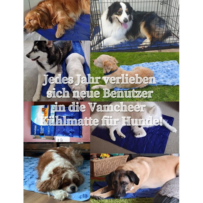 Tapis Rafraîchissant XL 70x120cm pour animaux | Outlet : jusqu'à -30%