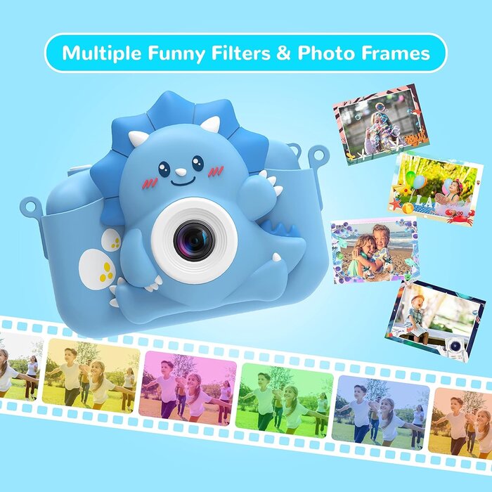 Appareil Photo Numérique Enfant Bleu 1080P - Outlet jusqu'à 30% de réduction !
