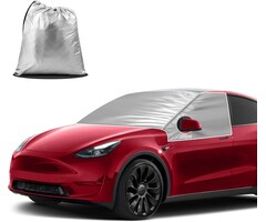 Pare-soleil pour pare-brise, protection UV, couverture épaisse avec sac de rangement, accessoires pour Tesla Model Y 2019-2025